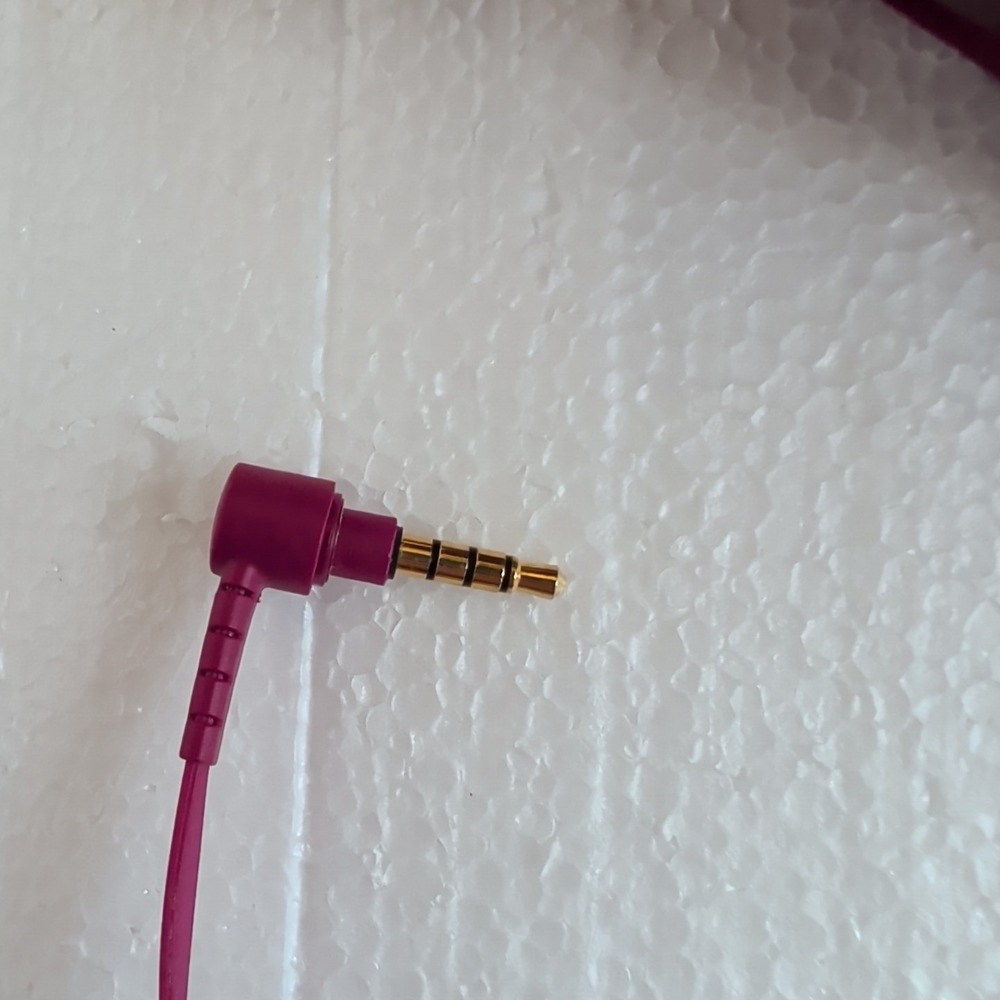 Rare Sony‎ MDR-100A Bordeaux Pink Wired Headphones Tested Working **Read** - Picture 5 of 12